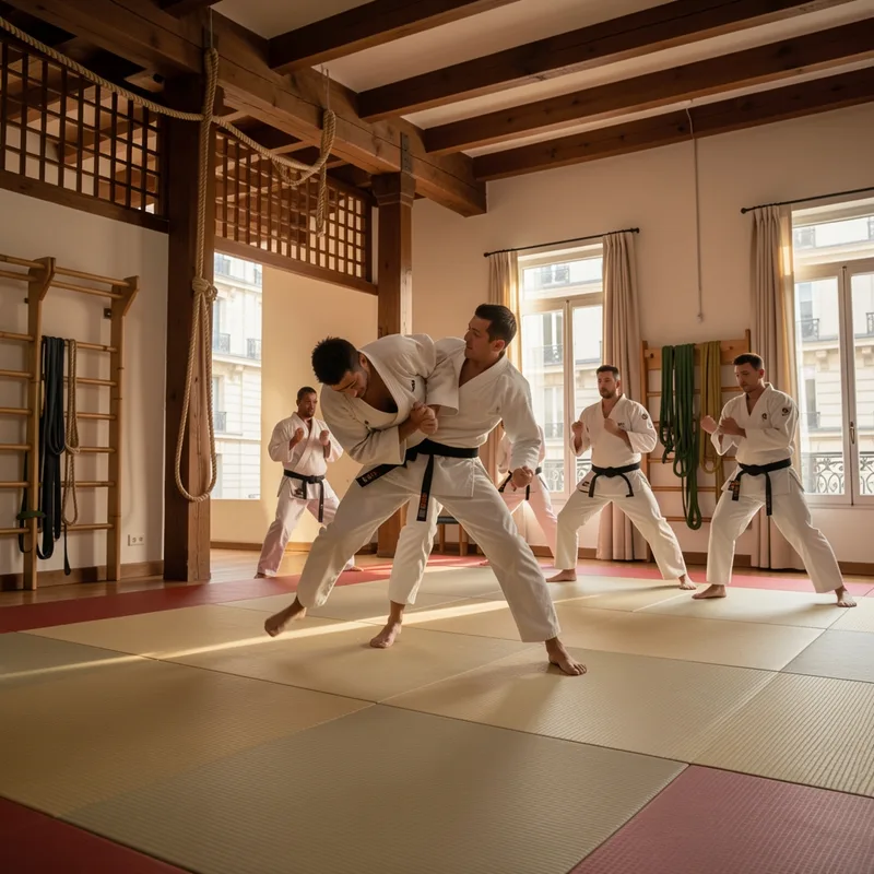 Judo club Paris : 12 dojos pour débuter ou progresser en 2026